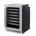 Cosmo 4-Piece Appliance Package - 30-Inch Single Oven Electric Range, Refrigerator, Wine Cooler and Microwave Drawer in Stainless Steel (COS-4PKG-279) Cosmo