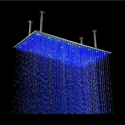 Cascada Showers 24"x48" Rainfall LED Shower Head - Main Product Image