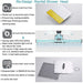 Cascada Showers 24"x48" Rainfall LED Shower Set Double-Function Valve - Detail View 3
