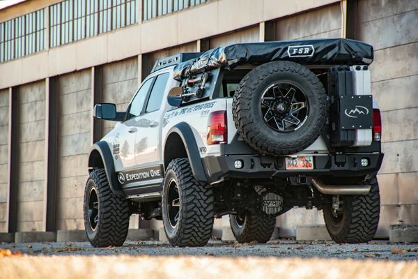 RAM RAM 2500/3500 Dual Swing Carrier System RangeMax Rear Bumper 2010-2018 Rear Bumper