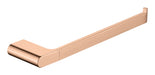 wonderland shower inc Luxurious 4-Piece Brass Rose Gold Bathroom Hardware Set: Towel Bar... Shower Accessory - Close-Up