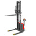 2640lbs Electric Straddle Stacker,  118" Lift,  Adjustable Legs & Fork — view 30