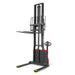 2640lbs Electric Straddle Stacker, 138" Lift,  Adjustable Legs & Forks — view 30