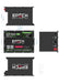 Epoch 48V 105Ah LiMax Series golf cart kit — battery management system connection detail