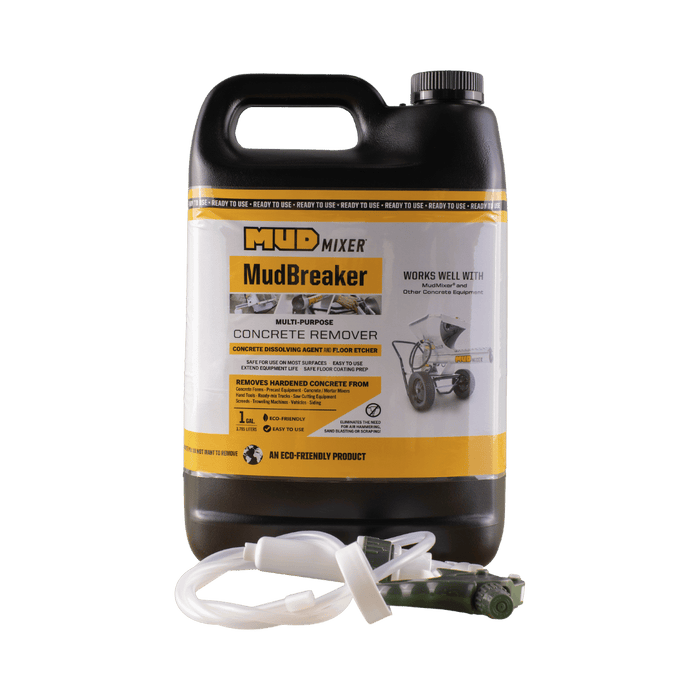 MudBreaker concrete remover, 1 gallon ready to use