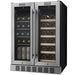 Empava dual zone wine and beverage cooler EMPV-BR07D with 12 shelves