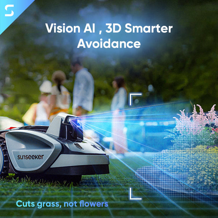 Sunseeker V3 Wireless Robot Lawn Mower wire-free robot lawn mower, view 4