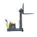 Xilin CPD15W counterbalanced stacker side angle view