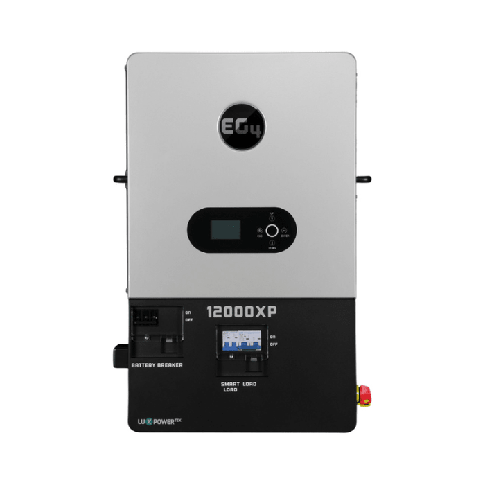 Green Vista Living EG4 12K XP Inverter & 314Ah Wallmount Indoor Battery Bundle | 48V Off-Grid Power | Smart... - Side View