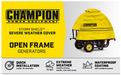 Champion 100376 Storm Shield Severe Weather Portable Generator Cover for 3000 to 10,000 Watt Generators New - Close-Up