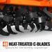 80 in Heavy Duty Rotary Tiller,  3 Point Hitch Cat.2,  Gear Drive,  PT — view 6