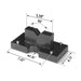 ( 1 Pack / 2 Pcs ) Press Plates for 50T Shop Press (for SKU: 200062) — angle view