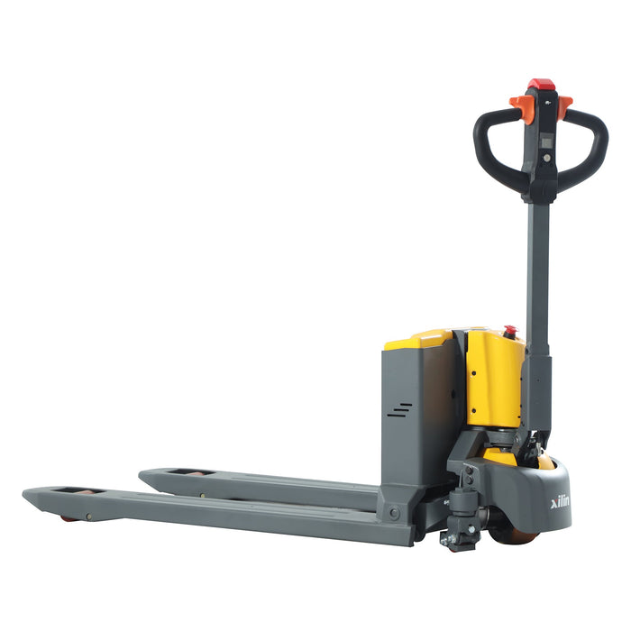 Xilin CBD20W-II-Li electric pallet jack side angle view