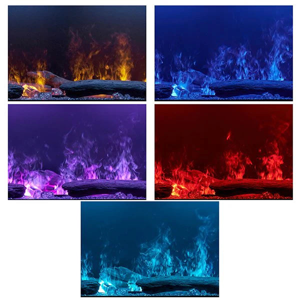 Dimplex Opti-Myst Linear 66'' Built-In Water Vapor Electric Fireplace (OLF66-AM) Dimplex
