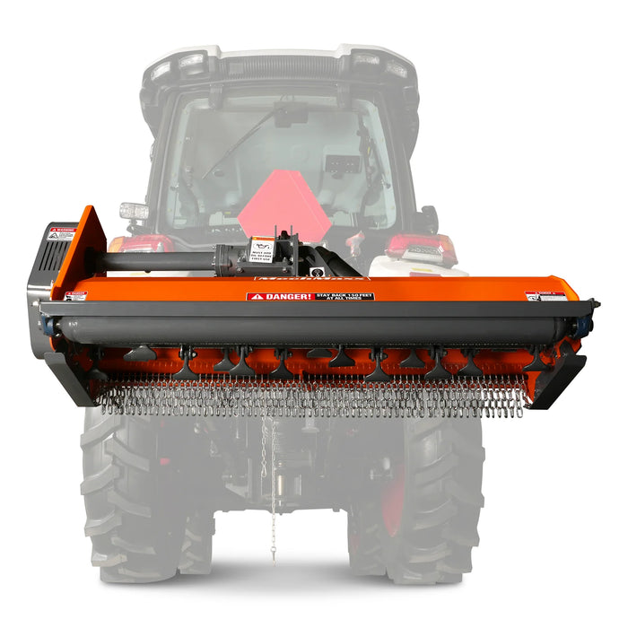 3-Point PTO Stump Grinder & 60'' PTO Flail Mower Combo, SG24&EFS60