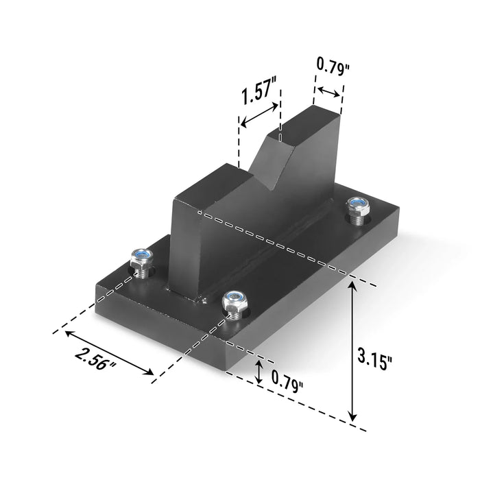 ( 1 Pack / 2 Pcs ) Press Plates for 20T Shop Press (for SKU: 200060) — detail view