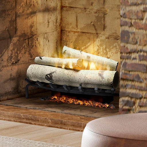 Dimplex Revillusion® 25" Electric Fireplace Log Set w/ Ashmat - Birch Logs (RLG25BR) Dimplex