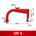 6FT 3-Point Disc Mower,  4 Disc,  35-80HP Tractor,  Cat.2,  DM6