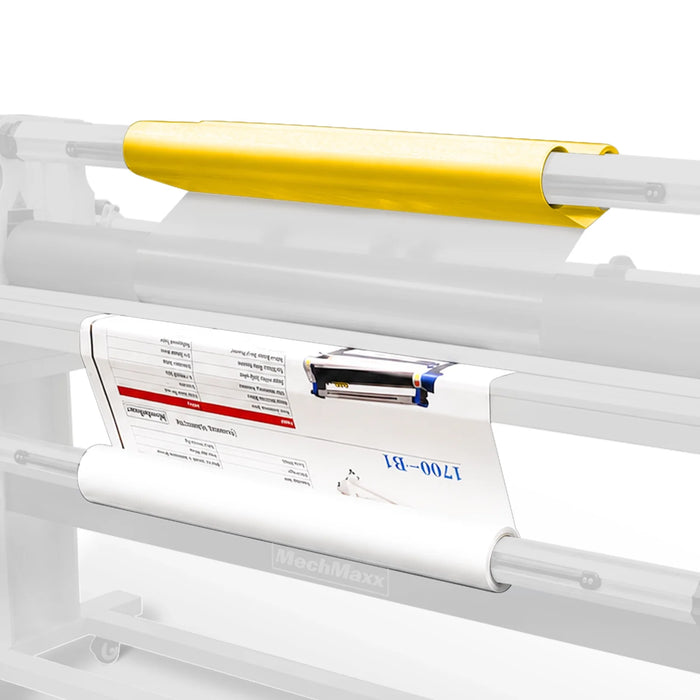 42" x 164 ft PVC Matte Cold Laminating Film, Yellow Release Paper, for SKU: 501014, 501015, 501016, 501017, 501018, 5010