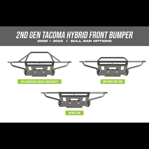 C4 Fabrication 2005-2011 Toyota Tacoma Hybrid Front Bumper – image 2 of 19