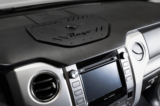 Rago Fabrication 2014-2021 2nd Gen Toyota Tundra - Modular Dash Digital Device Mount – image 2 of 16