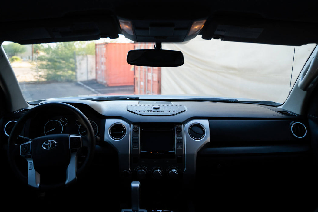 Rago Fabrication 2014-2021 2nd Gen Toyota Tundra - Modular Dash Digital Device Mount – image 10 of 16