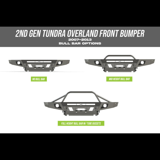 C4 Fabrication 2007-2013 Toyota Tundra Overland Series Front Bumper – image 2 of 13