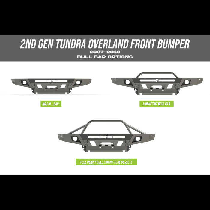 C4 Fabrication 2007-2013 Toyota Tundra Overland Series Front Bumper – image 2 of 13