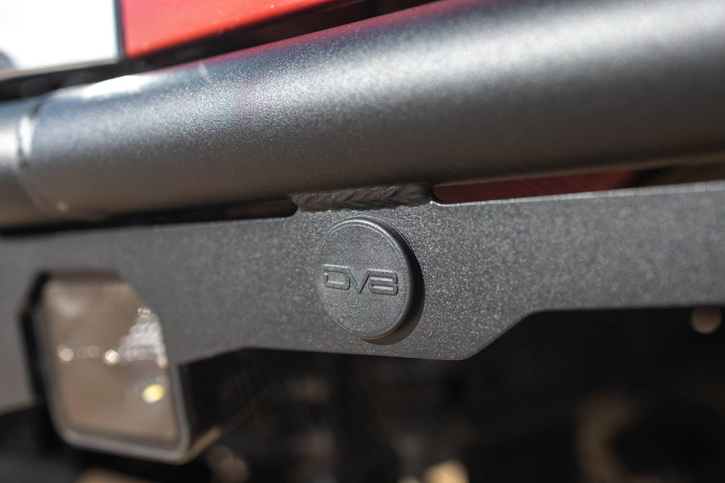 DV8 Offroad 2014-2021 Toyota Tundra Tube Front Bumper – installed on vehicle, image 10 of 16