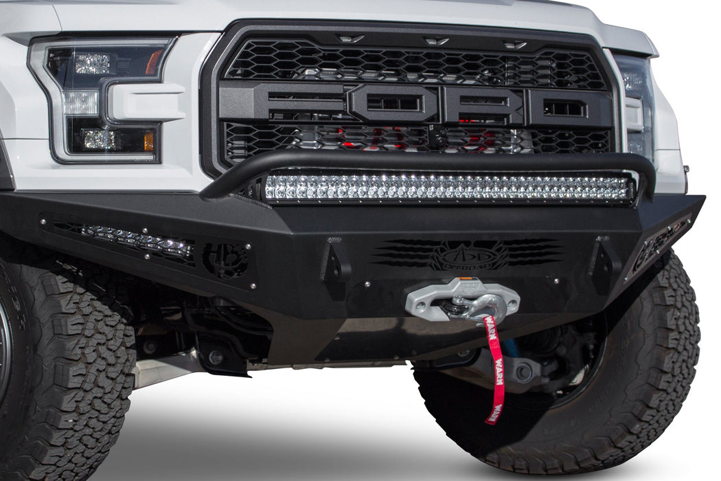 ADD 2017-2020 Ford F-150 Raptor HoneyBadger Front Bumper with Winch Mount Heritage – image 2 of 10