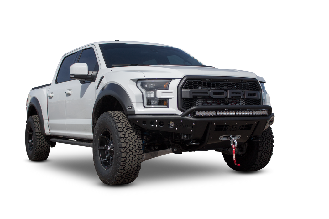 Addictive Desert Designs 2017-2020 Ford Raptor Stealth R Front Bumper with Winch Mount Heritage – image 2 of 5