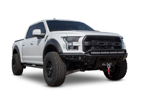 Addictive Desert Designs 2017-2020 Ford Raptor Stealth R Front Bumper with Winch Mount Heritage – image 2 of 5