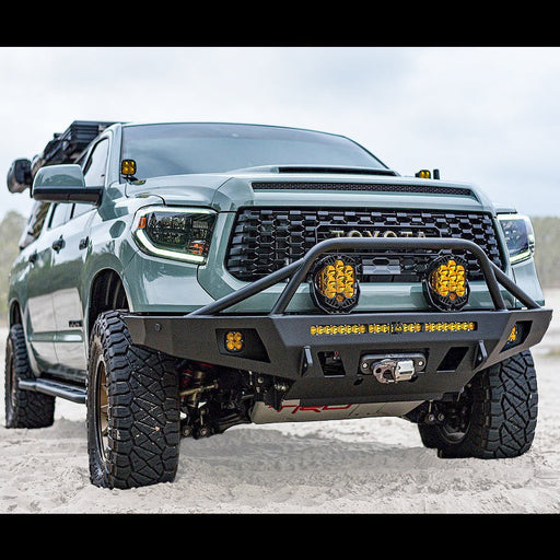 C4 Fabrication 2014-2021 Toyota Tundra Overland Series Front Bumper – image 1 of 20