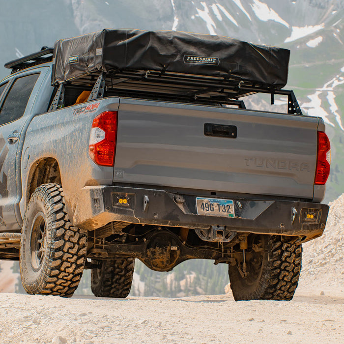 C4 Fabrication 2014-2021 Toyota Tundra Overland Series Rear Bumper – image 1 of 10