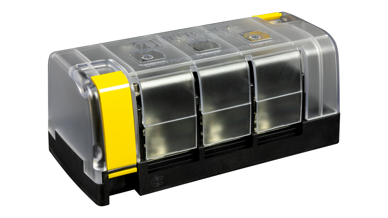 Blue Sea Systems 5194 MRBF 3-Circuit Independent Source Surface Mount Fuse Block - Urban Supply Inc