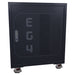 EG4 12kPV Compact Home Power System {BNDL-E0030} - Left tilt view of 3 slot battery rack