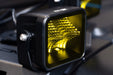 DV8 Offroad 3-Inch Elite Series LED Amber Pod Light – on the trail, image 4 of 18