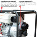 Tomahawk Power 3 Inch Trash Water Pump 375 GPM 8 HP GX270 powered by Honda Portable Utility - Product Image 7