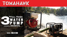 Tomahawk Power 3 Inch Trash Water Pump 375 GPM 8 HP GX270 powered by Honda Portable Utility - Detail View 2