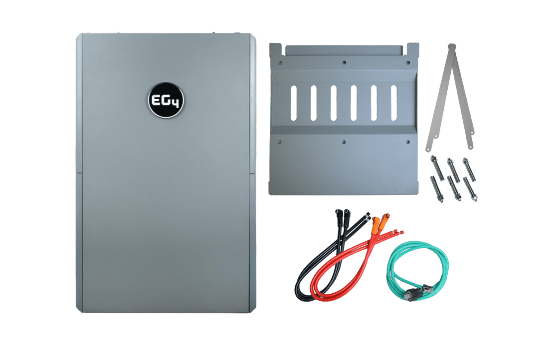 Green Vista Living EG4 PowerPro System (ESS) 18kPV 14.3kWh Portable Power Stations - Close-Up