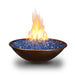 Taza Moreno 30" W Round Copper Fire Bowl - MORENO-TAZA-309 by Starfire Designs Starfire Designs