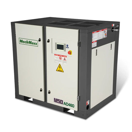 50HP Rotary Screw Air Compressor - 220 CFM,  116 PSI,  460V 3-Phase | Industrial-Grade