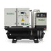 10HP Combined Rotary Screw Air Compressor with Dryer & 66-Gal ASME Tan — detail view
