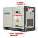 10HP Rotary Screw Air Compressor - 32 CFM,  116 PSI,  460V 3-Phase — angle view