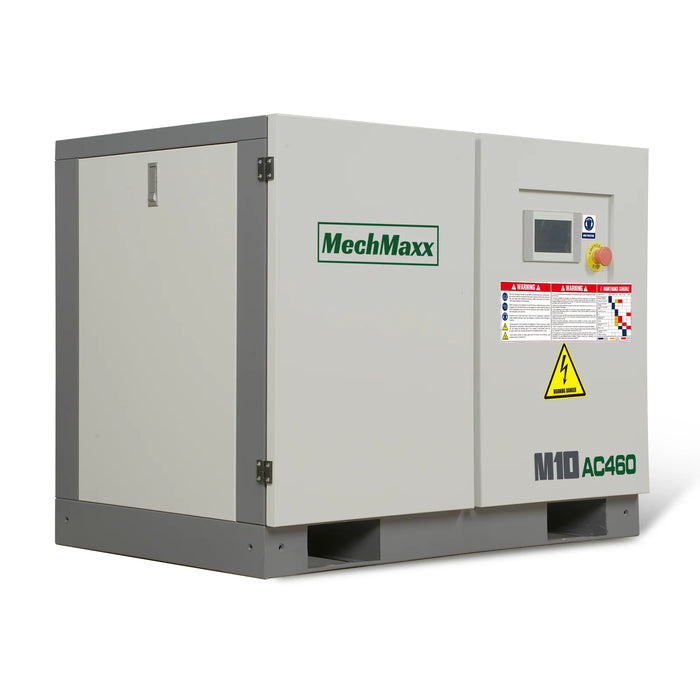 10HP Rotary Screw Air Compressor - 32 CFM,  116 PSI,  460V 3-Phase — view 7