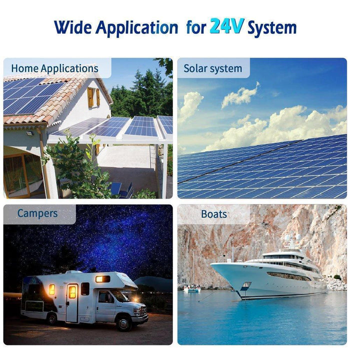 Green Vista Living Sungold Power 3000W DC 24V Pure Sine Wave Inverter With Charger - Features
