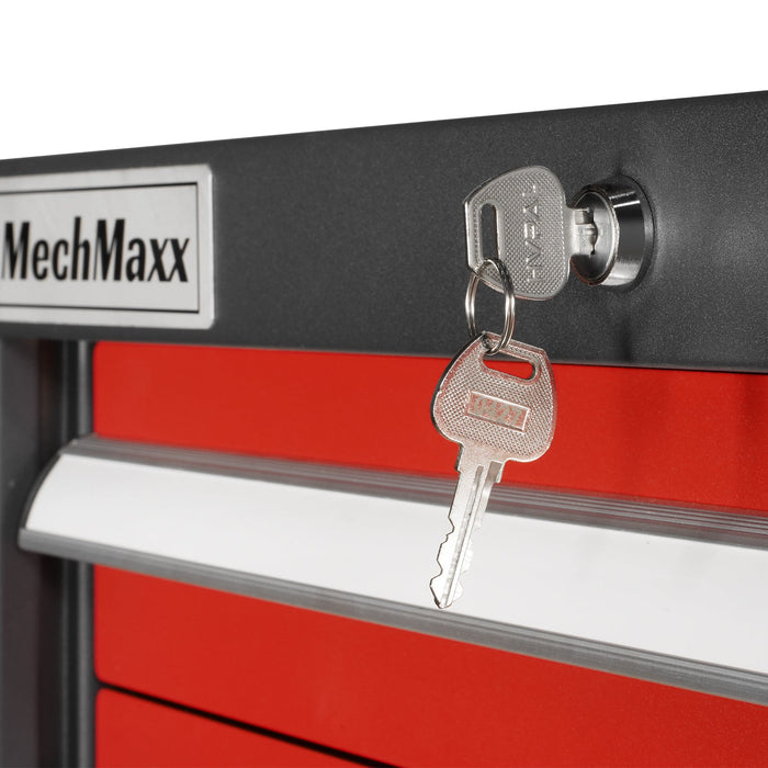 Heavy Duty Modular Drawer Cabinet - 10 Drawer,  59" H x 28.5" W x 28.5" D Tool Storage Organizer,  Steel Construction