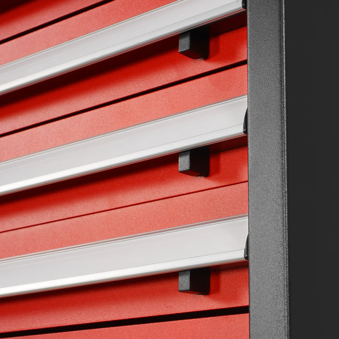 Heavy Duty Modular Drawer Cabinet - 9 Drawer,  59" H x 28.5" W x 28.5" D Tool Storage Organizer,  Steel Construction