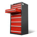 Heavy Duty Modular Drawer Cabinet – 9 Drawer, 59" H x 28.5" W x 22.5" D Tool Storage Organizer, Steel Construction