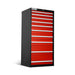 Heavy Duty Modular Drawer Cabinet - Drawer,  59" H x 28.5" W x 22.5" D Tool Storage Organizer,  Steel Construction
